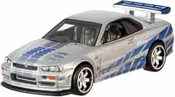 ミニカー Hotwheels fast&furious s2000 GT-R R34 HOT WHEELS NISSAN SKYLINE GT-R R33 BCNR33 YELLOW SERIES FAST